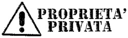 PROPRIETA' PRIVATA