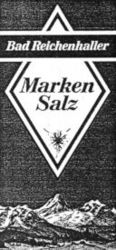 Bad Reichenhaller Marken Salz