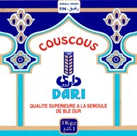 COUSCOUS DARI QUALITE SUPERIEURE A LA SEMOULE DE BLE DUR