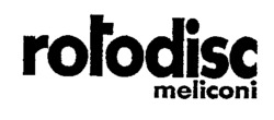 rotodisc meliconi