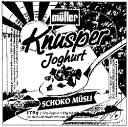 müller Knusper Joghurt SCHOKO MÜSLI