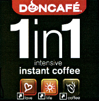 DONCAFÉ. 1 in 1 intensive instant coffee love life coffee