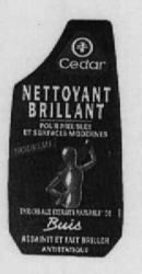 Cedar NETTOYANT BRILLANT Buis