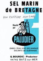 SEL MARIN de BRETAGNE NON RAFFINE - NON LAVE LE PALUDIER
