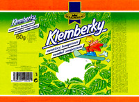 Klemberky mentolovy komprimát