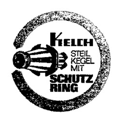 KELCH STEIL KEGEL MIT SCHUTZ RING