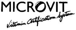 MICROVIT Vitamin Certification System