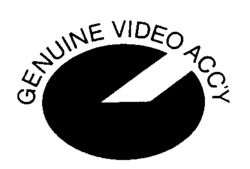 GENUINE VIDEO ACC'Y