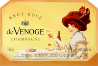 BRUT ROSÉ de VENOGE CHAMPAGNE
