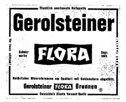 Gerolsteiner FLORA