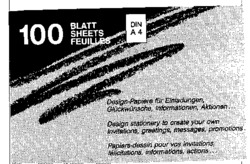 100 BLATT SHEETS FEUILLES