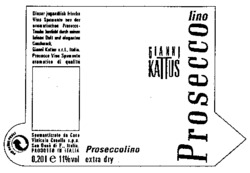 GIANNI KATTUS Proseccolino