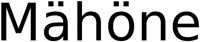 Mähöne