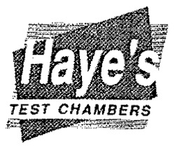 Haye's TEST CHAMBERS