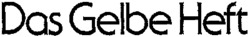 Das Gelbe Heft