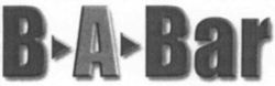 B A Bar