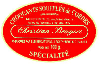 Christian Bruyère CROQUANTS SOUFFLÉS DE CORDES aux amandes