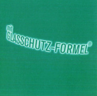 mit GLASSCHUTZ-FORMEL