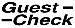 Guest - - Check