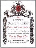 CUVÉE SAINT-VALÉRY Cabernet Sauvignon