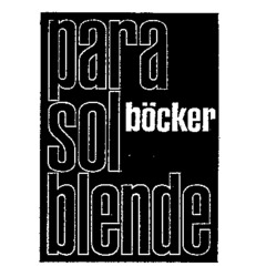 parasol blende böcker
