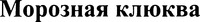 Moroznaya klyukva.