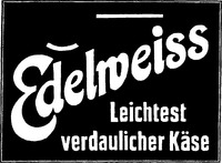 Edelweiss Leichtest verdaulicher Käse