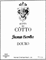 QUINTA DO CÔTTO Grande Escolha DOURO