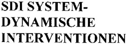 SDI SYSTEM- DYNAMISCHE INTERVENTIONEN