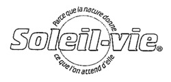 Soleil-vie