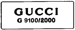 GUCCI G 9100/2000