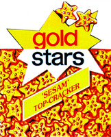 gold stars 'SESAM' TOP-CRACKER