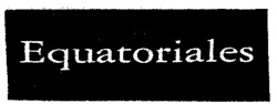 Equatoriales