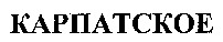  KARPATSKOE. 