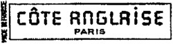 CÔTE ANGLAISE PARIS
