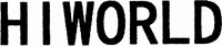 HIWORLD