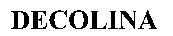 DECOLINA