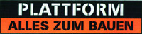 PLATTFORM ALLES ZUM BAUEN