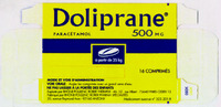 Doliprane PARACÉTAMOL 500 MG