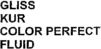 GLISS KUR COLOR PERFECT FLUID