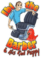 Ibi the Barber & His Red Puppy