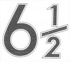 6 1/2