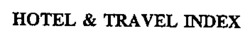 HOTEL & TRAVEL INDEX