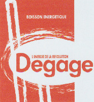 Degage L'ENERGIE DE LA REVOLUTION BOISSON ENERGETIQUE