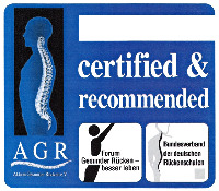 AGR certified & recommended