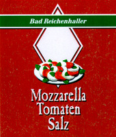 Bad Reichenhaller Mozzarella Tomaten Salz
