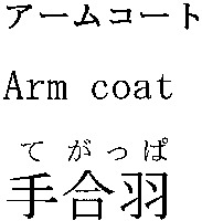 Arm coat