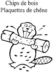 Chips de bois Plaquettes de chêne