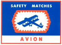 SAFETY MATCHES AVION