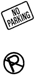 NO PARKING
